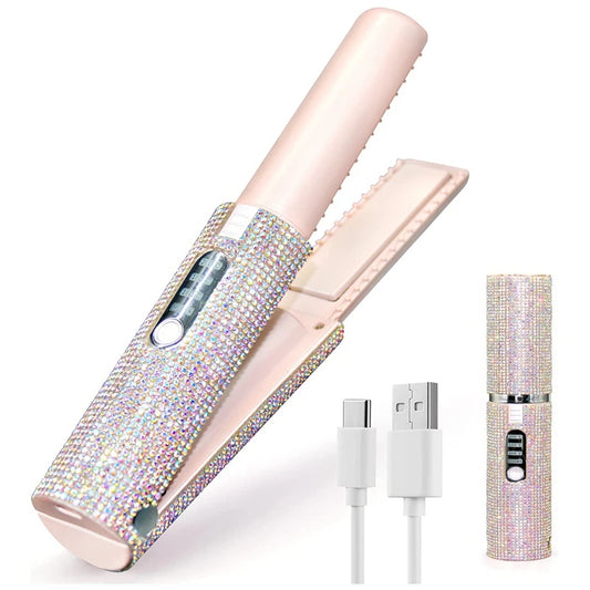 Gemstone Wireless Hair Straightener